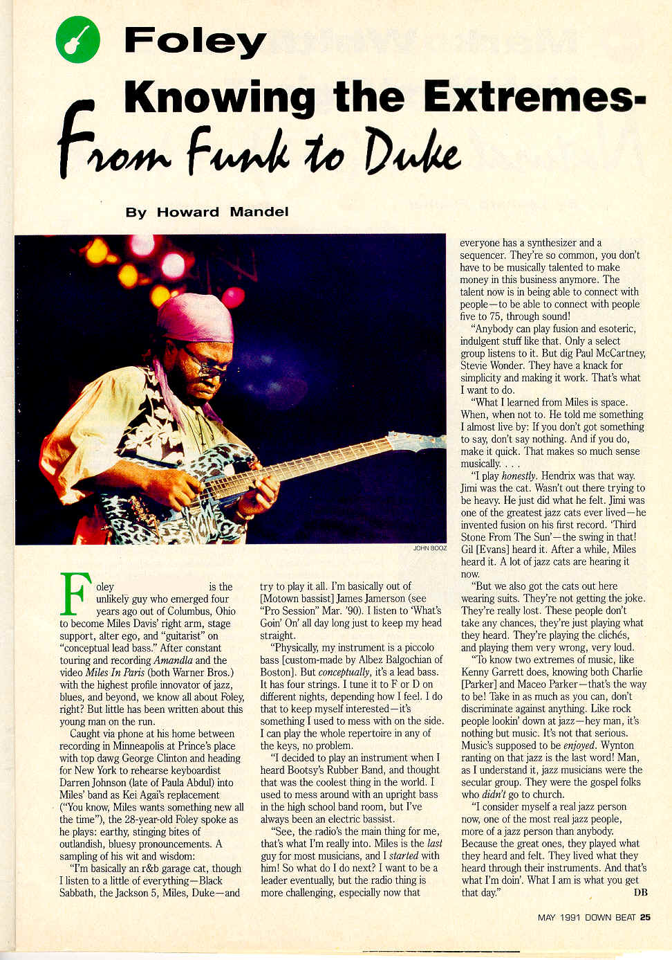 ''Down Beat''  Mag    ( Story)